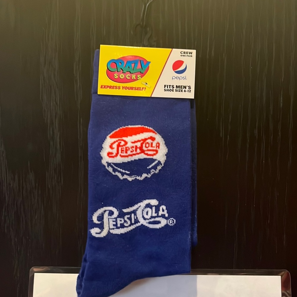 Pepsi cola crew socks